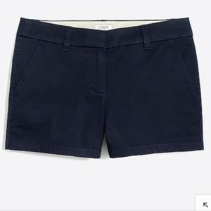 Talbots Dark Blue Chino Shorts EUC